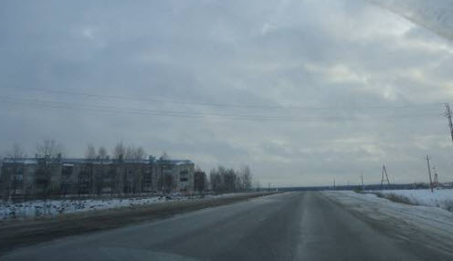 Дорога Р79 в Писцово