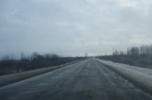Трасса М8 маршрут Вологда Ярославль после 170 км
