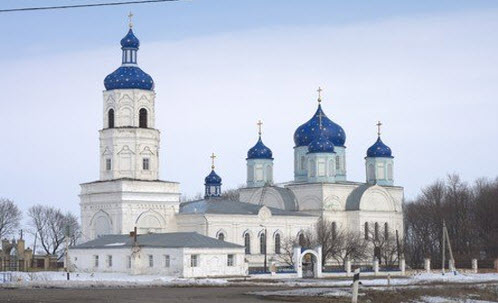 Трасса М6 церковь в Зимарово
