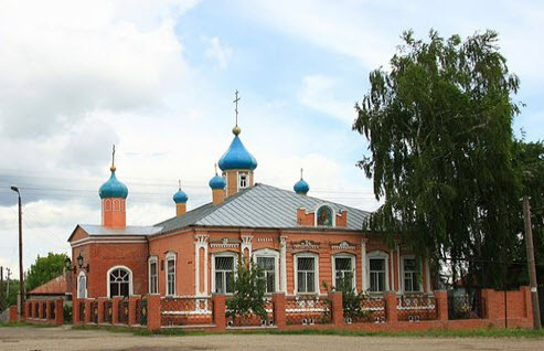 Трасса А-144, церковь святой равноапостольной Ольги, калининск