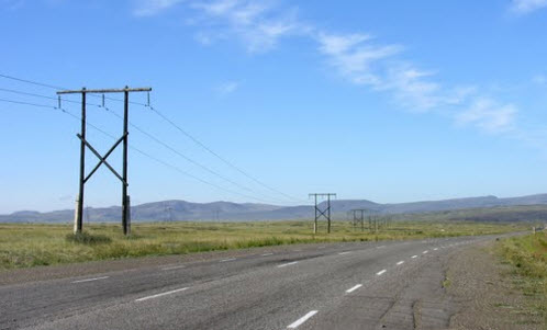 Трасса А162, в районе поселка Усть-Элегест