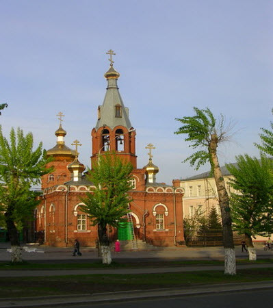 Барнаул, проспект ленина, церковь