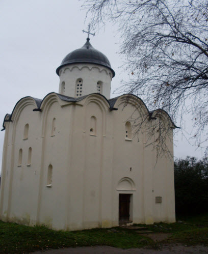 Церковь св. Георгия, Старая Ладога, трасса М18