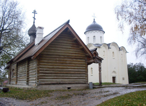 Церковь св. Дмитрия Солунского и церковь св.Георгия, Старая Ладога, трасса М18