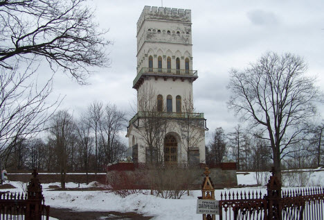 Белая башня павильон, пушкин, трасса М10