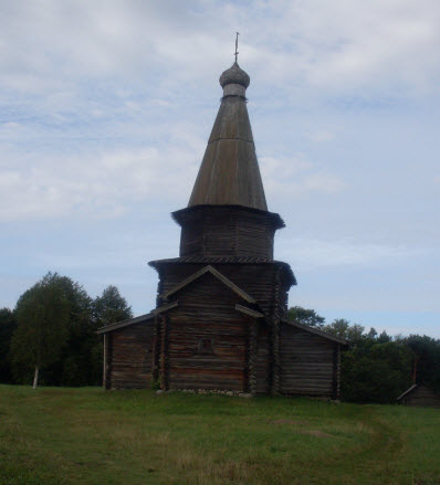 Церковь Успения из деревни Курицко, 16 век, достопримечательности трассы М10