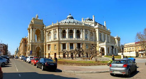 Оперный театр, Одесса, как доехать до Одессы