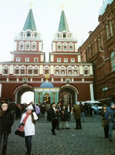 Парадный вход на Красную площадь, достопримечательности Москвы