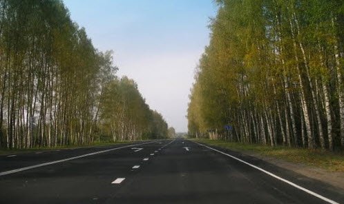 Трасса А116, дорога А116 после ремонта в псковской области