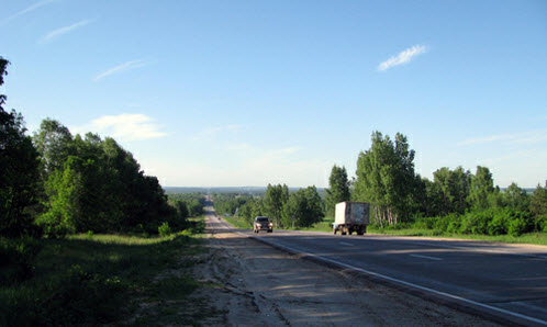 Трасса Р158, дорога Р158 в Нижегородской области