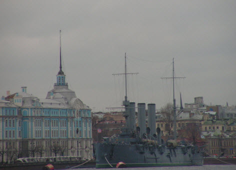 Крейсер аврора, Петербург