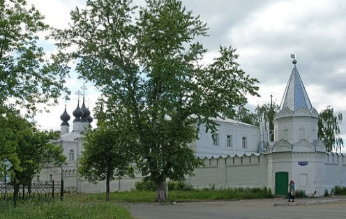 Троицкий монастырь, Муром, трасса р125