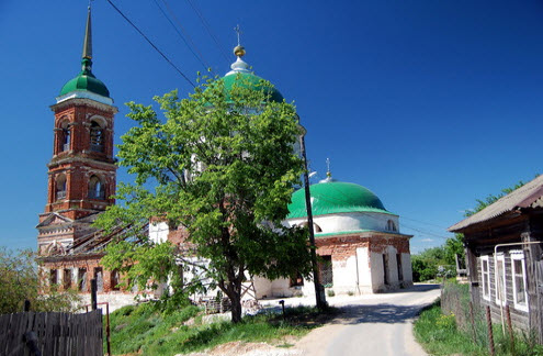 Церковь Ильи Пророка, Касимов, трасса Р125