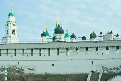 Стена Астраханского кремля, достопримечательности трассы М6