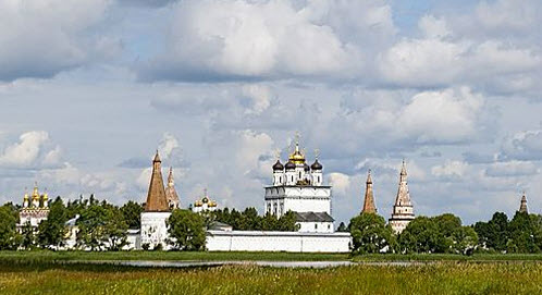 Теряево, Иосифо-Волоколамский монастырь, трасса Р107
