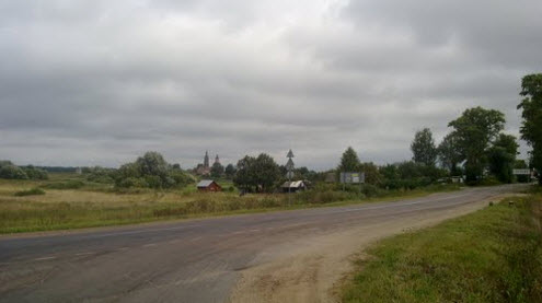 Трасса Р107, возле Ханево