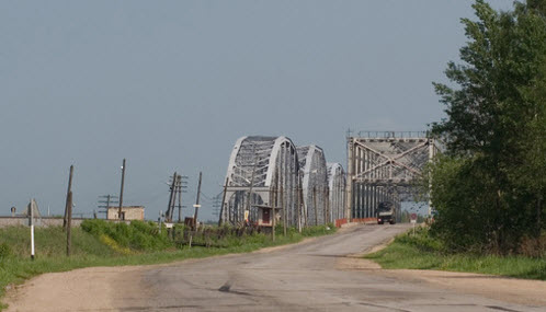 Трасса Р86, мост через Волгу, Калязин - Кашин