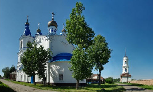 Церковь Рождества Пресвятой Богородицы, Белев, трасса Р92