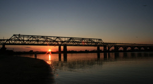 Борский мост, трасса Р159