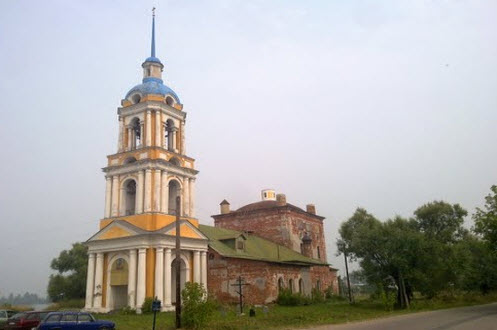 Церковь, Ильинское, трасса Р116