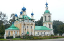 Церковь царевича Дмитрия, Углич, трасса р153