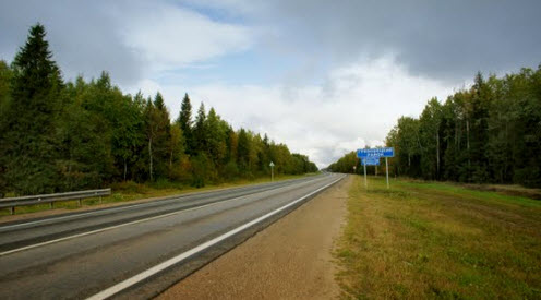 Трасса М8, вологодская область