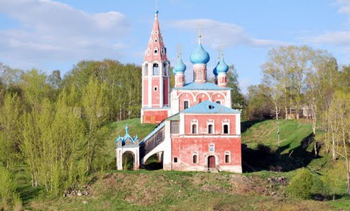 Преображенская церковь, тутаев, трасса р151
