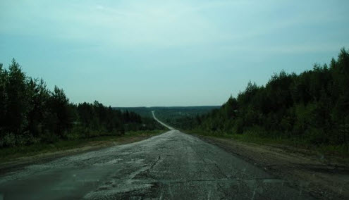 трасса Р26, маршрут Сыктывкар - Усть-Кулом