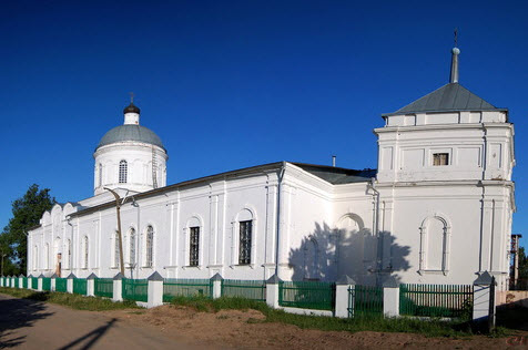 Церковь Дмитрия СОЛУНСКОГО, Дмтровский погост, трасса р106
