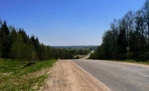 трасса р136, маршрут Смоленск - Нелидово