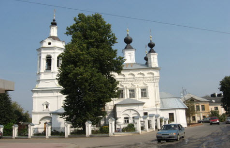 Церковь Покрова на Рву, Калуга, трасса р93