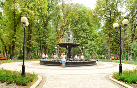 мариинский парк, поездка в Киев