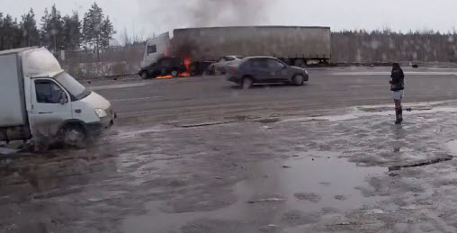 авария на трассе М7 москва - уфа