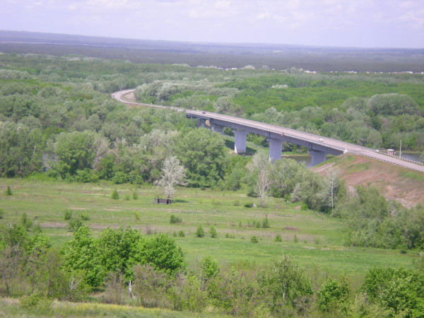 трасса р271, мост через реку дон