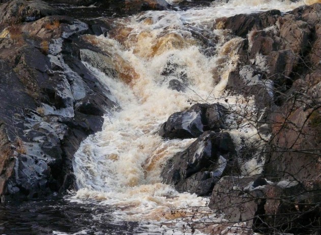карелия водопад ахвенкоски