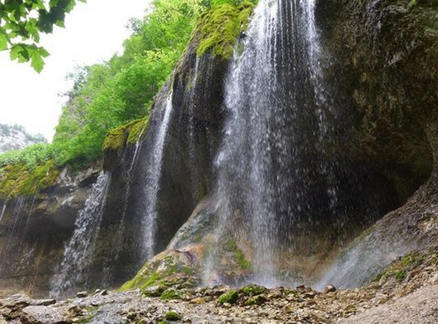 чегемские водопады