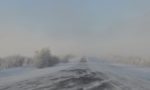 ветер и снег на дорогах оренбуржья