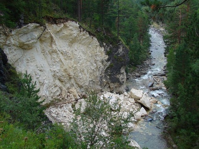 водопады на реке кынарга