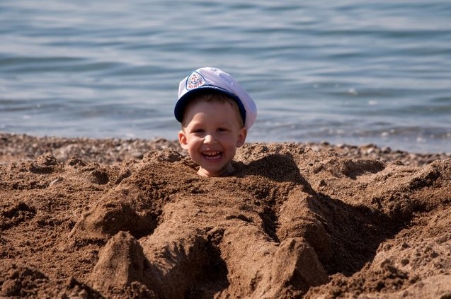счастье в песке