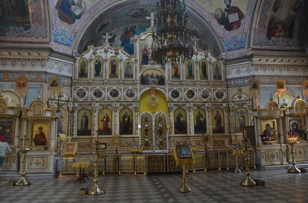 Александро-Невский собор ы ижевске иконостас