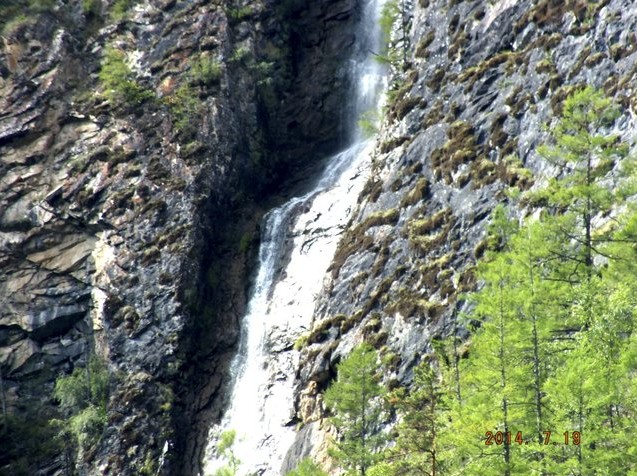 водопад курорт алла