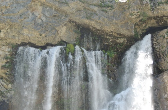 абхазия гегский водопад