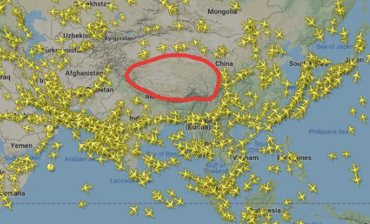 Почему самолетам запрещено летать над Гималаями?