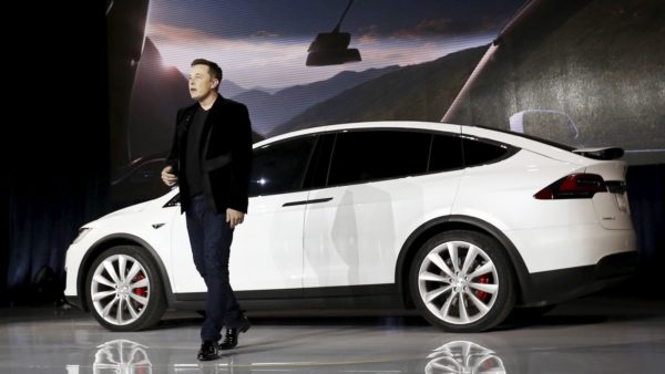 Электрический кроссовер Tesla Model Y 2020