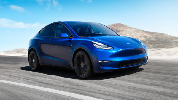 Электрический кроссовер Tesla Model Y 2020