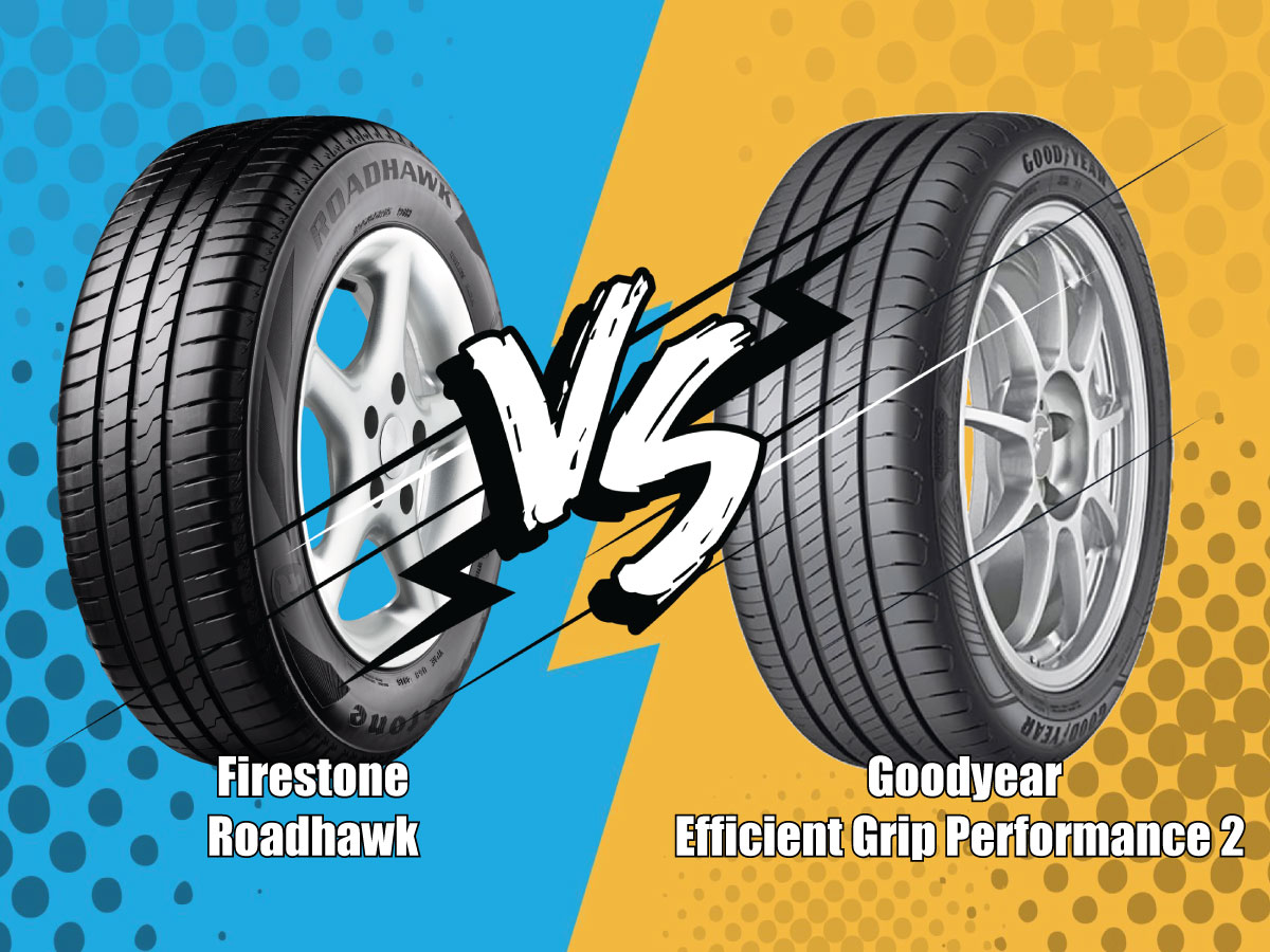 Сравление резины Firestone Roadhawk и Goodyear Efficient Grip Performance 2